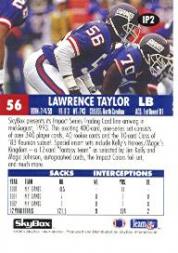 1993 Skybox Impact Football "Insert and Promo" Cards - Picture 23 of 27