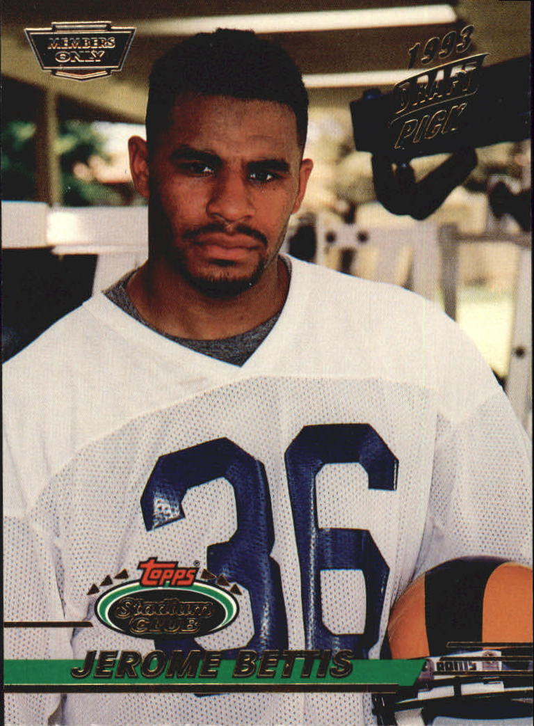 1993 Stadium Club Members Only Parallel #108 Jerome Bettis