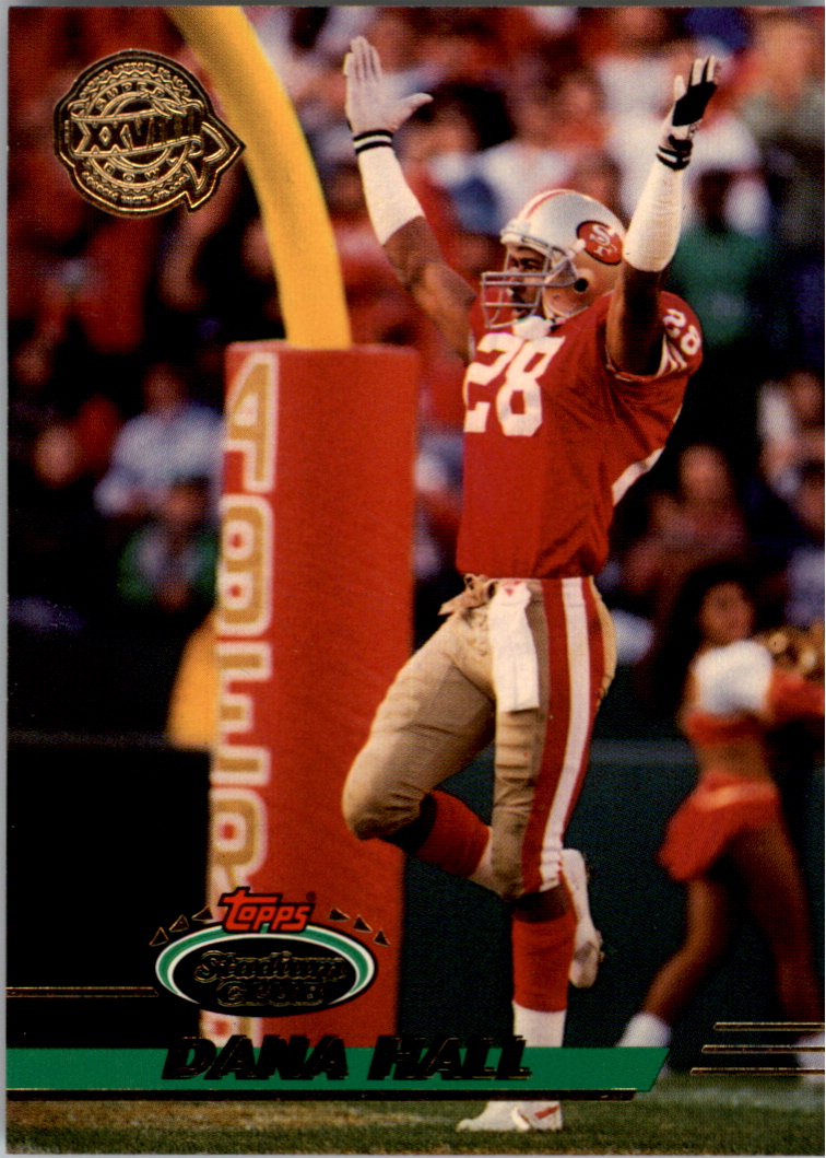 1993 Stadium Club Super Teams Super Bowl #29 Dana Hall
