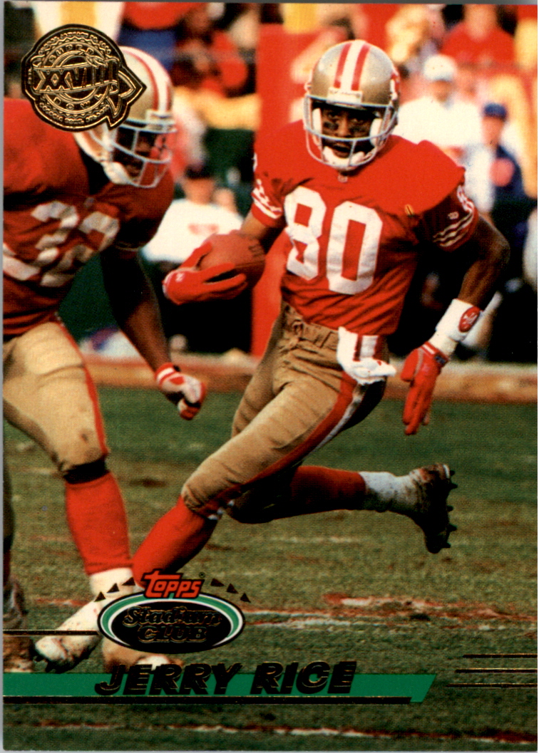 1993 Stadium Club Super Teams Super Bowl #232 Jerry Rice