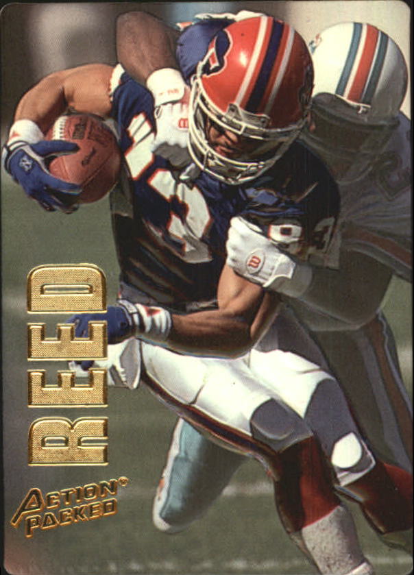 1993 Action Packed #4 Jim Kelly back image