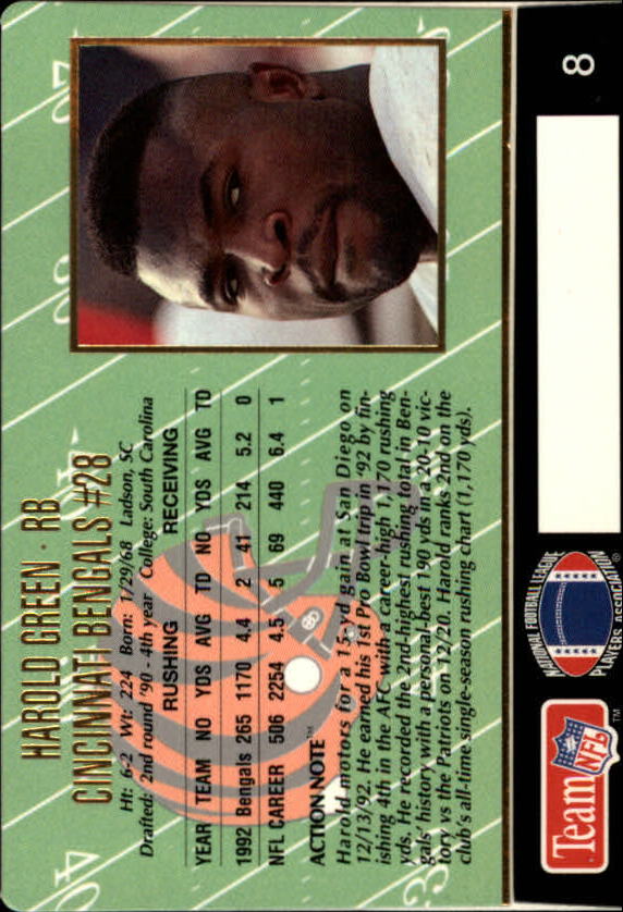 A0633- 1993 Action Packed FB Cards 1-222 +Rookies -You Pick- 15+ FREE US SHIP - Picture 11 of 368