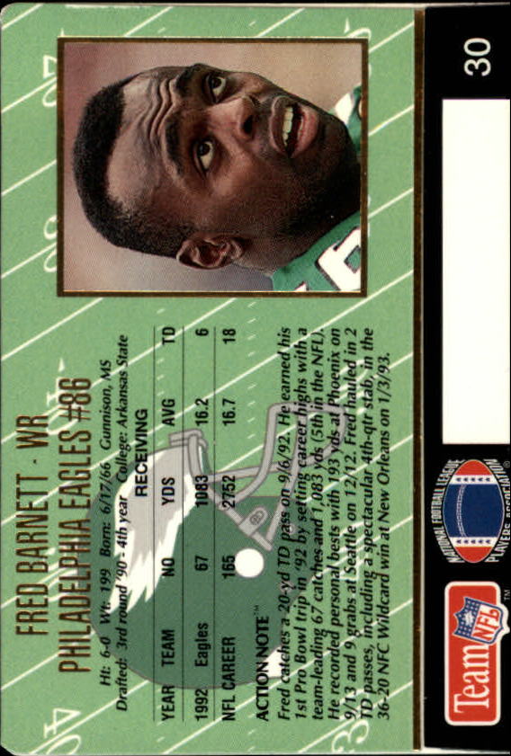 A0633- 1993 Action Packed FB Cards 1-222 +Rookies -You Pick- 15+ FREE US SHIP - Picture 42 of 368