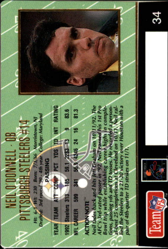 A0633- 1993 Action Packed FB Cards 1-222 +Rookies -You Pick- 15+ FREE US SHIP - Picture 48 of 368
