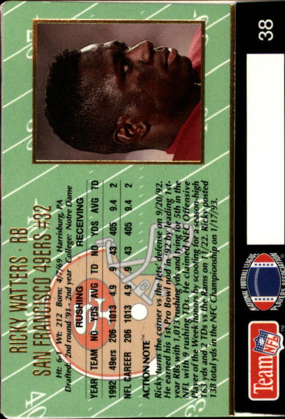A0633- 1993 Action Packed FB Cards 1-222 +Rookies -You Pick- 15+ FREE US SHIP - Picture 54 of 368