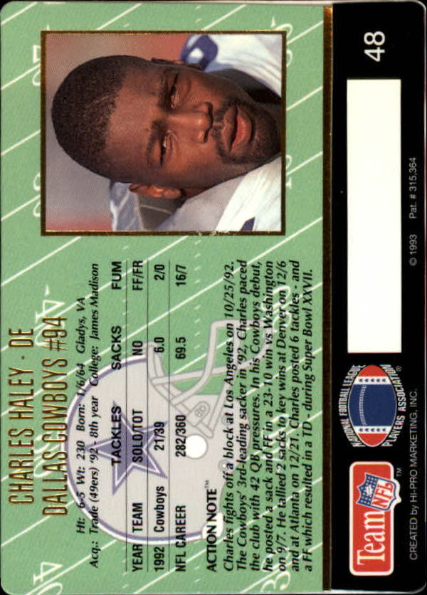 A0633- 1993 Action Packed FB Cards 1-222 +Rookies -You Pick- 15+ FREE US SHIP - Picture 68 of 368