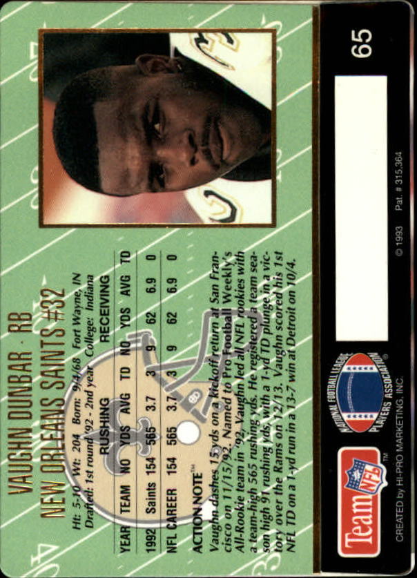 A0633- 1993 Action Packed FB Cards 1-222 +Rookies -You Pick- 15+ FREE US SHIP - Picture 100 of 368