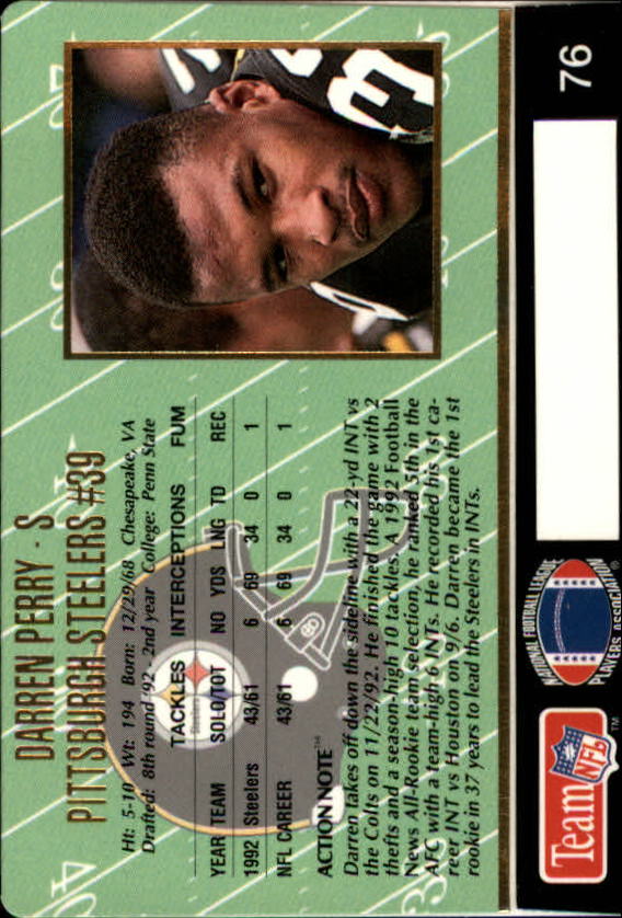 A0633- 1993 Action Packed FB Cards 1-222 +Rookies -You Pick- 15+ FREE US SHIP - Picture 118 of 368