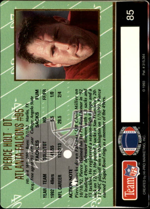 A0633- 1993 Action Packed FB Cards 1-222 +Rookies -You Pick- 15+ FREE US SHIP - Picture 134 of 368