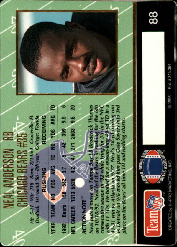 A0633- 1993 Action Packed FB Cards 1-222 +Rookies -You Pick- 15+ FREE US SHIP - Picture 140 of 368