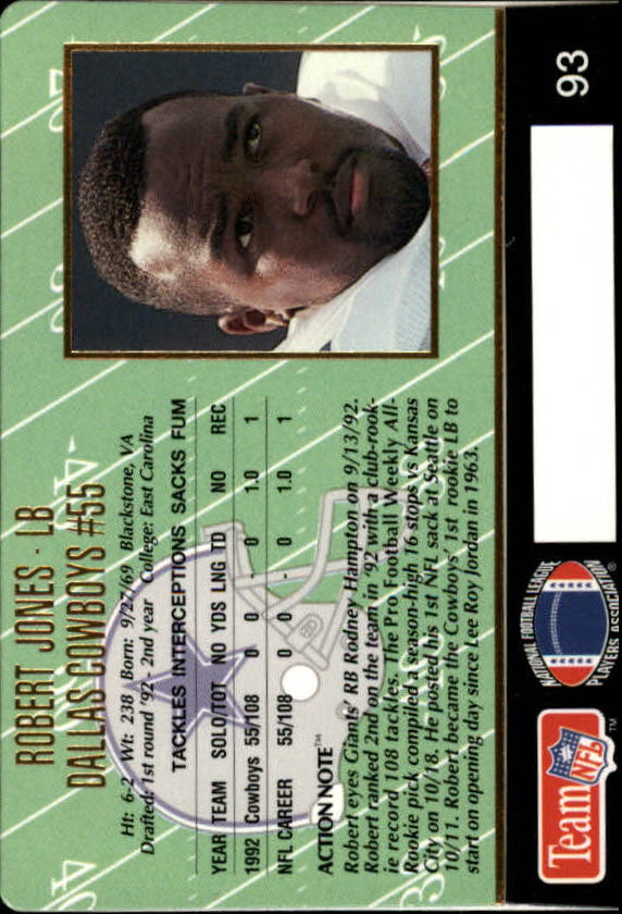 A0633- 1993 Action Packed FB Cards 1-222 +Rookies -You Pick- 15+ FREE US SHIP - Picture 148 of 368