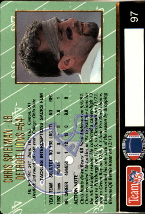 A0633- 1993 Action Packed FB Cards 1-222 +Rookies -You Pick- 15+ FREE US SHIP - Picture 156 of 368