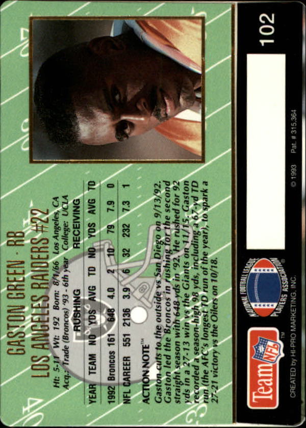 A0633- 1993 Action Packed FB Cards 1-222 +Rookies -You Pick- 15+ FREE US SHIP - Picture 164 of 368