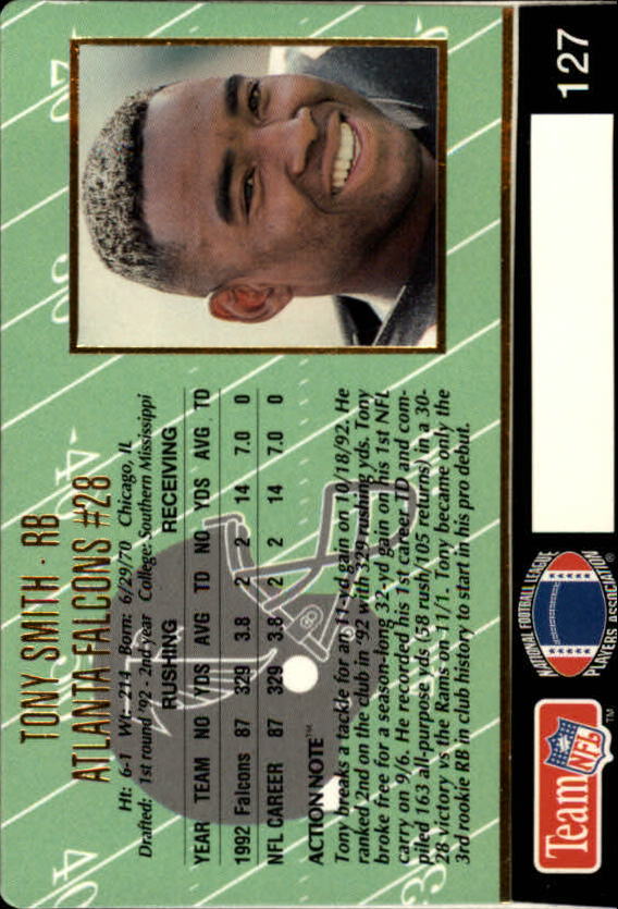 A0633- 1993 Action Packed FB Cards 1-222 +Rookies -You Pick- 15+ FREE US SHIP - Picture 212 of 368