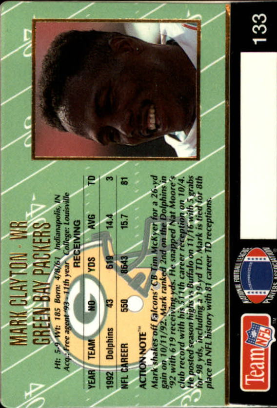 A0633- 1993 Action Packed FB Cards 1-222 +Rookies -You Pick- 15+ FREE US SHIP - Picture 224 of 368