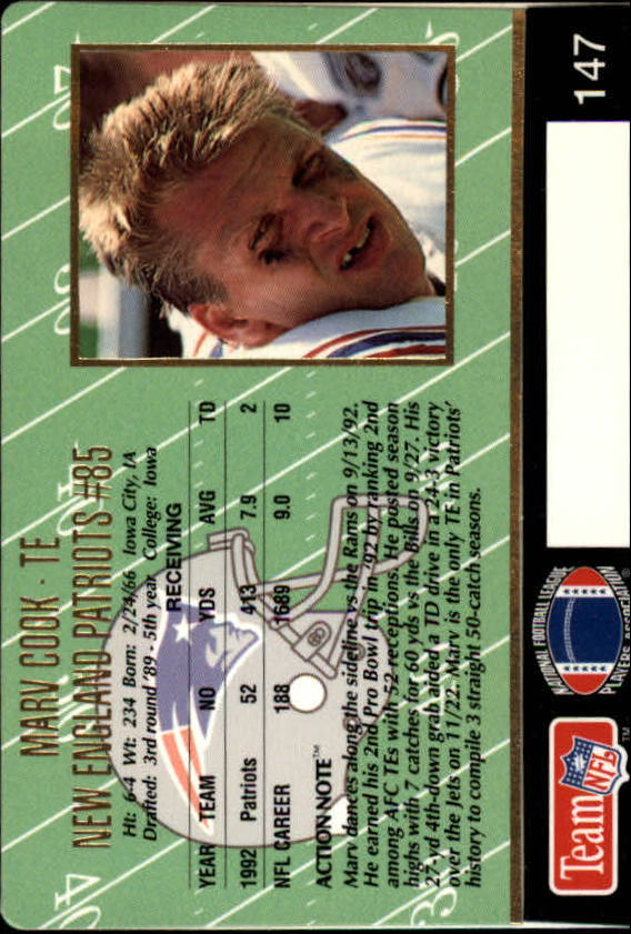A0633- 1993 Action Packed FB Cards 1-222 +Rookies -You Pick- 15+ FREE US SHIP - Picture 250 of 368