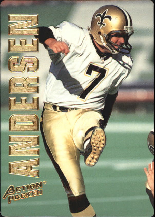 Morten Andersen - New Orleans Saints (NFL Football Card) 1993