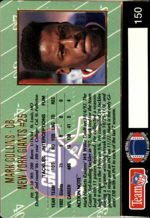 A0633- 1993 Action Packed FB Cards 1-222 +Rookies -You Pick- 15+ FREE US SHIP - Picture 256 of 368