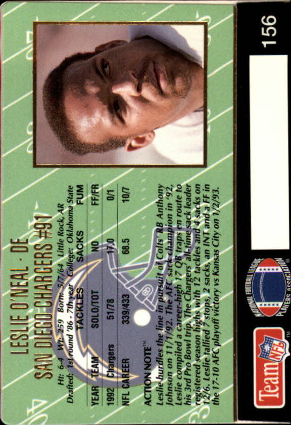 A0633- 1993 Action Packed FB Cards 1-222 +Rookies -You Pick- 15+ FREE US SHIP - Picture 268 of 368
