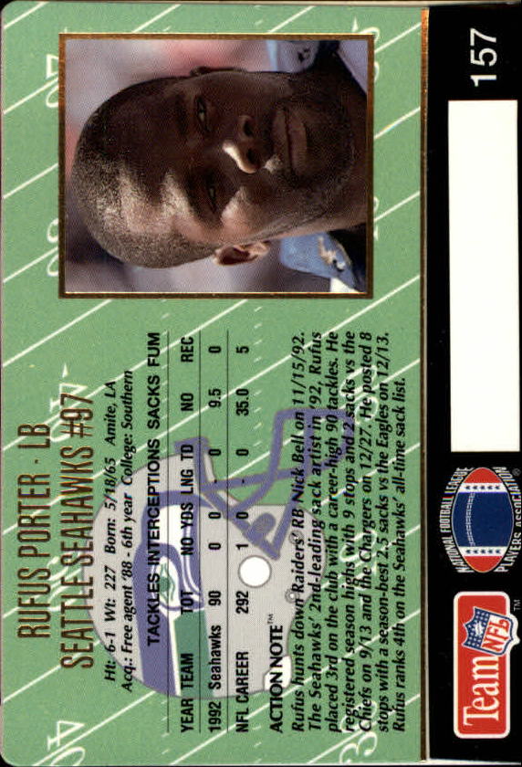 A0633- 1993 Action Packed FB Cards 1-222 +Rookies -You Pick- 15+ FREE US SHIP - Picture 270 of 368