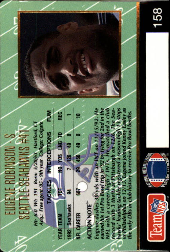 A0633- 1993 Action Packed FB Cards 1-222 +Rookies -You Pick- 15+ FREE US SHIP - Picture 272 of 368
