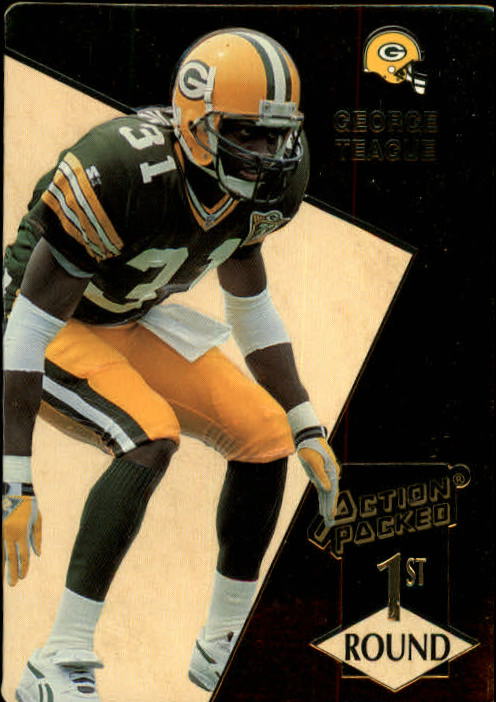 1993 Action Packed #190 George Teague RC
