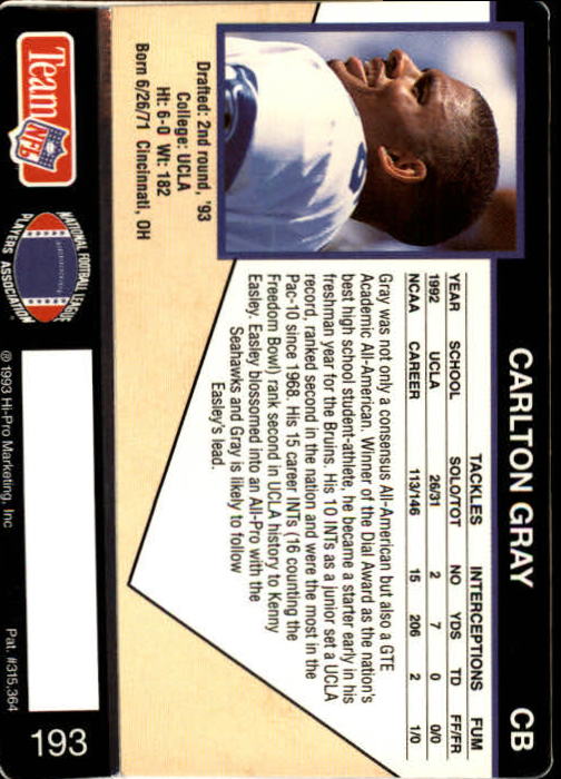 A0633- 1993 Action Packed FB Cards 1-222 +Rookies -You Pick- 15+ FREE US SHIP - Picture 326 of 368