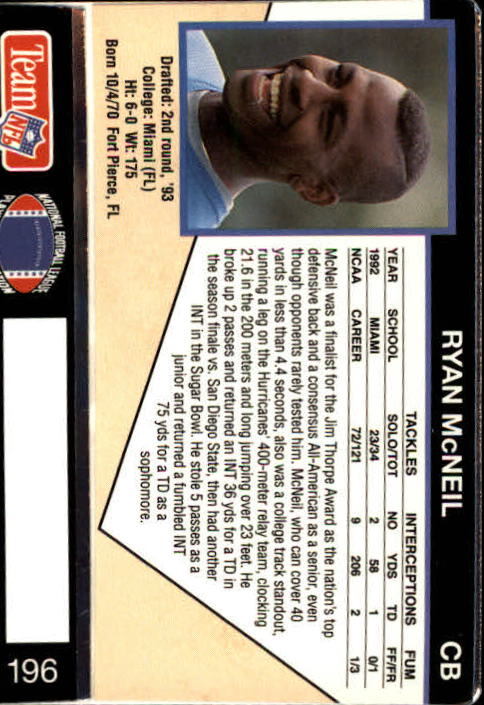 A0633- 1993 Action Packed FB Cards 1-222 +Rookies -You Pick- 15+ FREE US SHIP - Picture 332 of 368