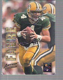 1993 Action Packed Quarterback Club #QB5 Brett Favre - NM-MT - Ziggy's  Eastpointe Sportscards