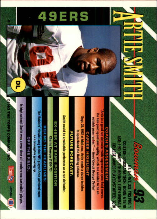 B2628- 1993 Bowman Fußball Karten 1-250 + Rookies -du Pick- 15 + Gratis US - Bild 181 von 489