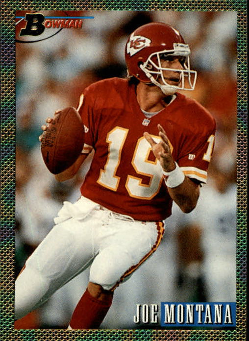 1993 Bowman #200 Joe Montana FOIL