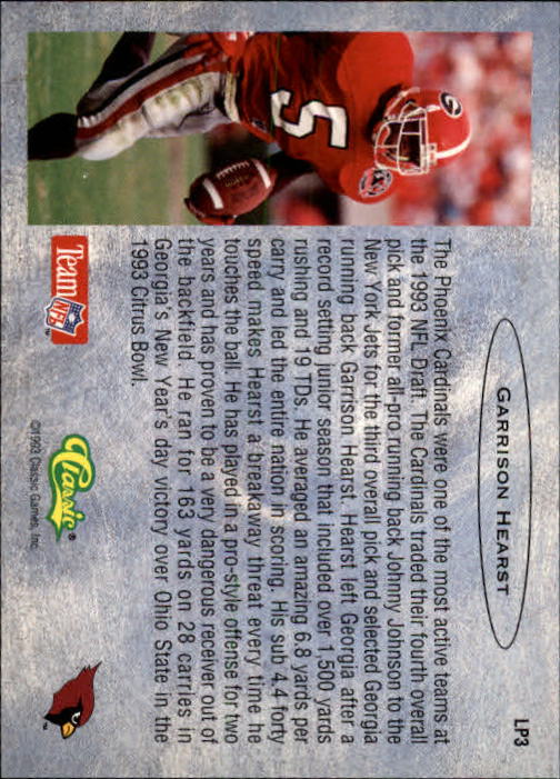 1993 Classic Draft Football "Main Set" Base Cards - Picture 7 of 201