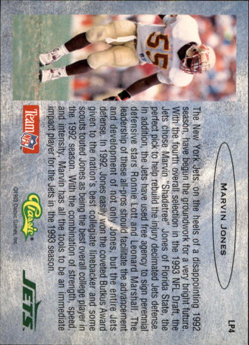 1993 Classic Draft Football "Main Set" Base Cards - Picture 9 of 201