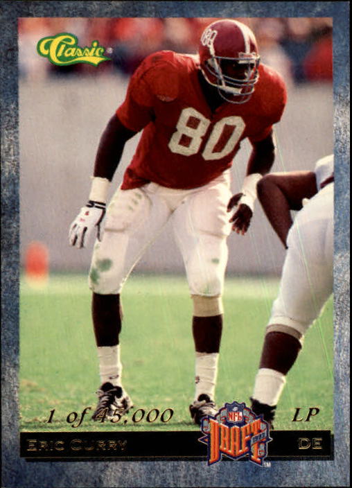 1993 Classic Draft Football "Main Set" Base Cards - Picture 12 of 201