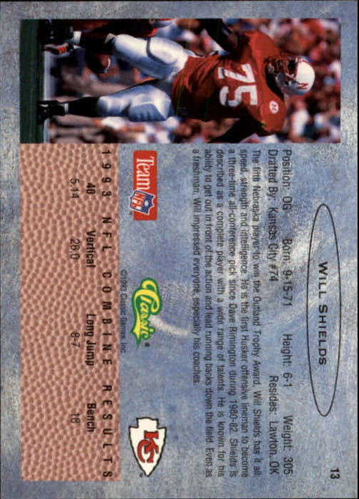 1993 Classic Draft Football "Main Set" Base Cards - Picture 27 of 201