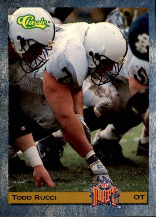 1993 Classic Draft Football "Main Set" Base Cards - Picture 38 of 201