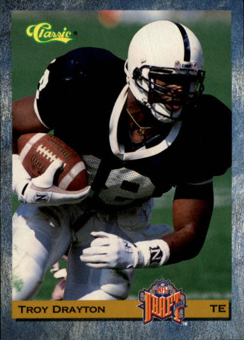 1993 Classic Draft Football "Main Set" Base Cards - Picture 72 of 201
