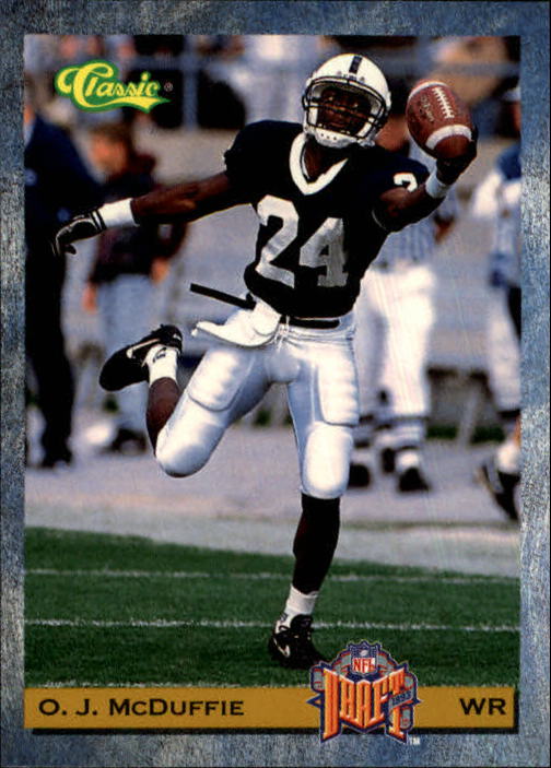 1993 Classic Draft Football "Main Set" Base Cards - Picture 96 of 201