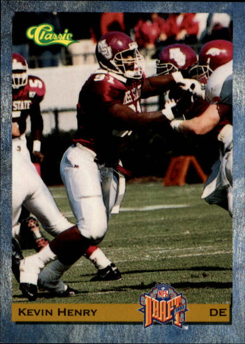 1993 Classic Draft Football "Main Set" Base Cards - Picture 110 of 201