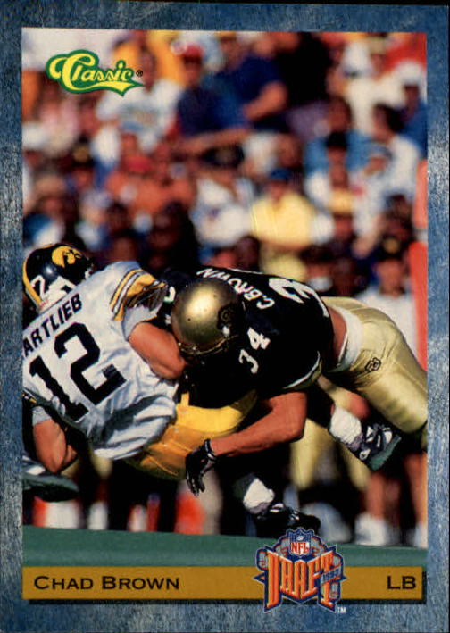1993 Classic Draft Football "Main Set" Base Cards - Picture 152 of 201