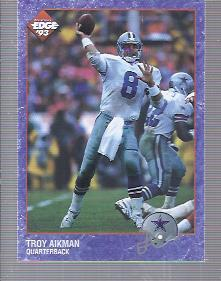 1993 Collector's Edge #44 Troy Aikman