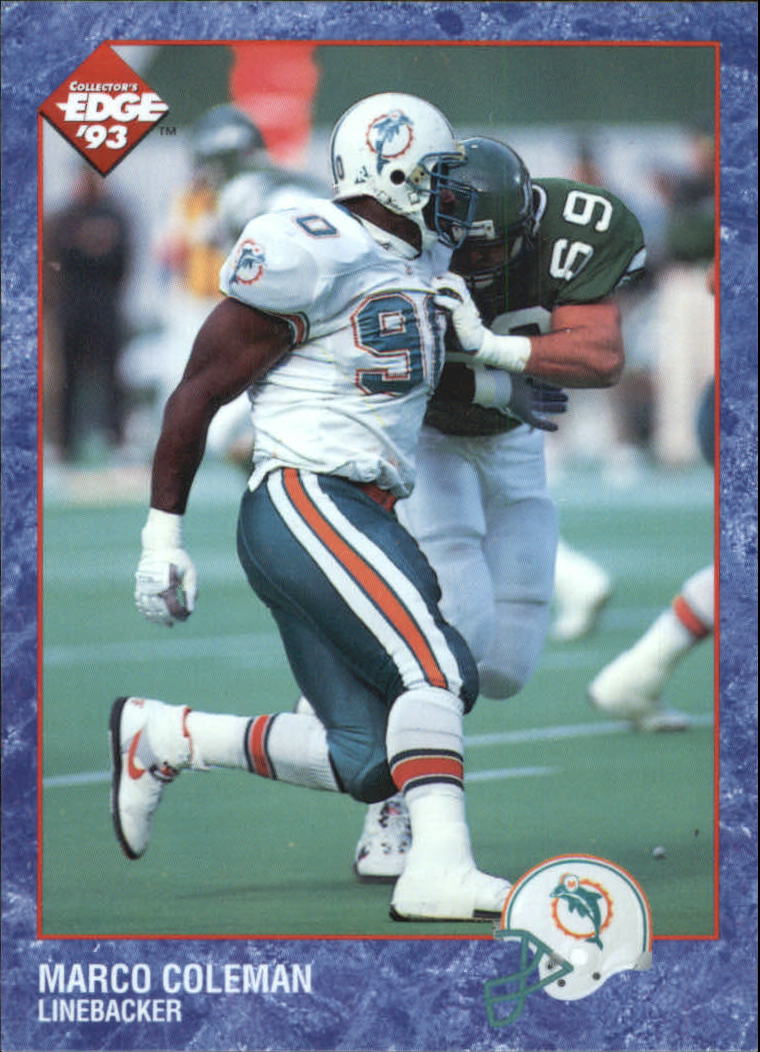 1993 Collector's Edge #112 Marco Coleman