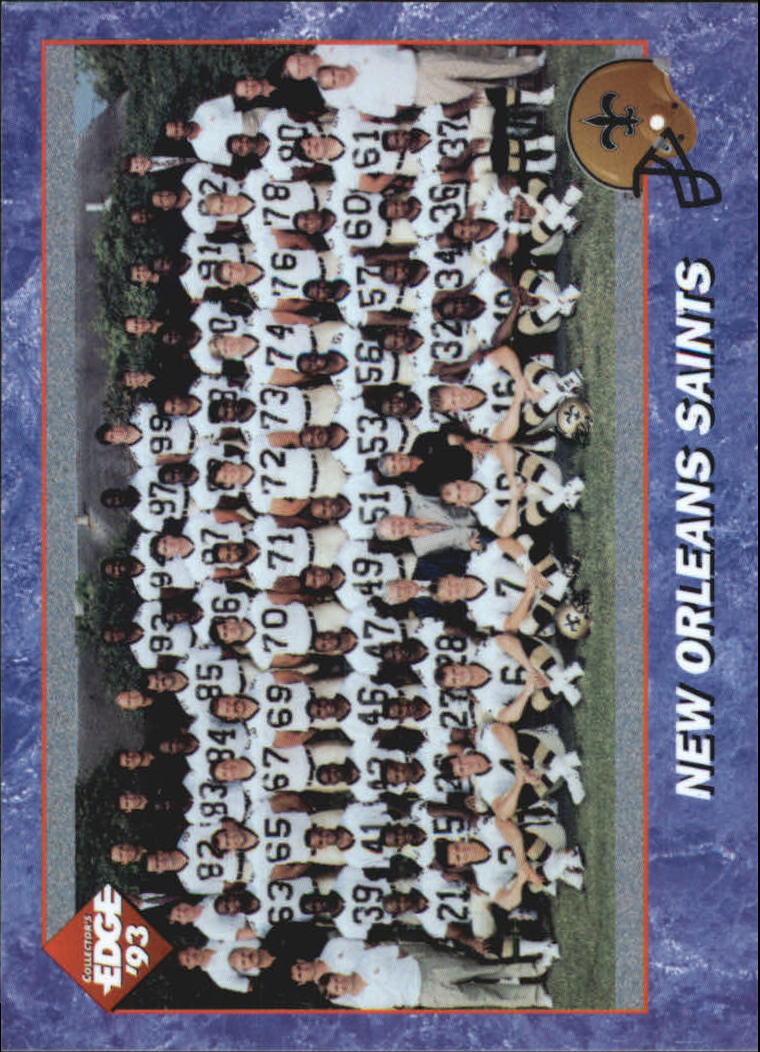 1993 Collector's Edge #137 Saints Team Photo