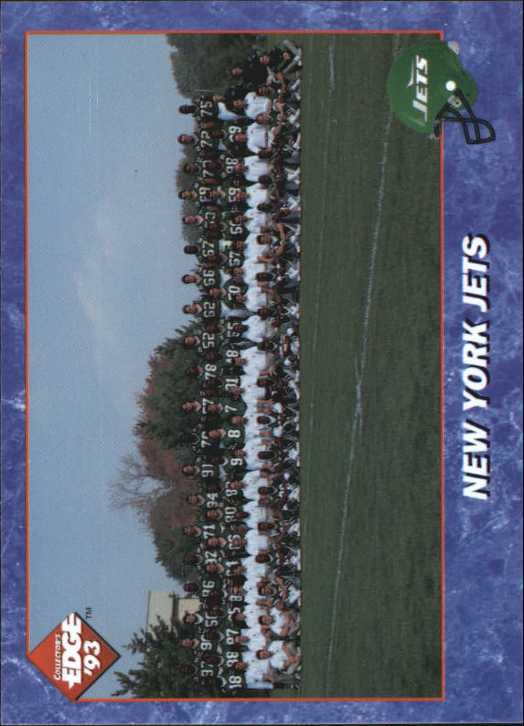 1993 Collector's Edge #153 Jets Team Photo
