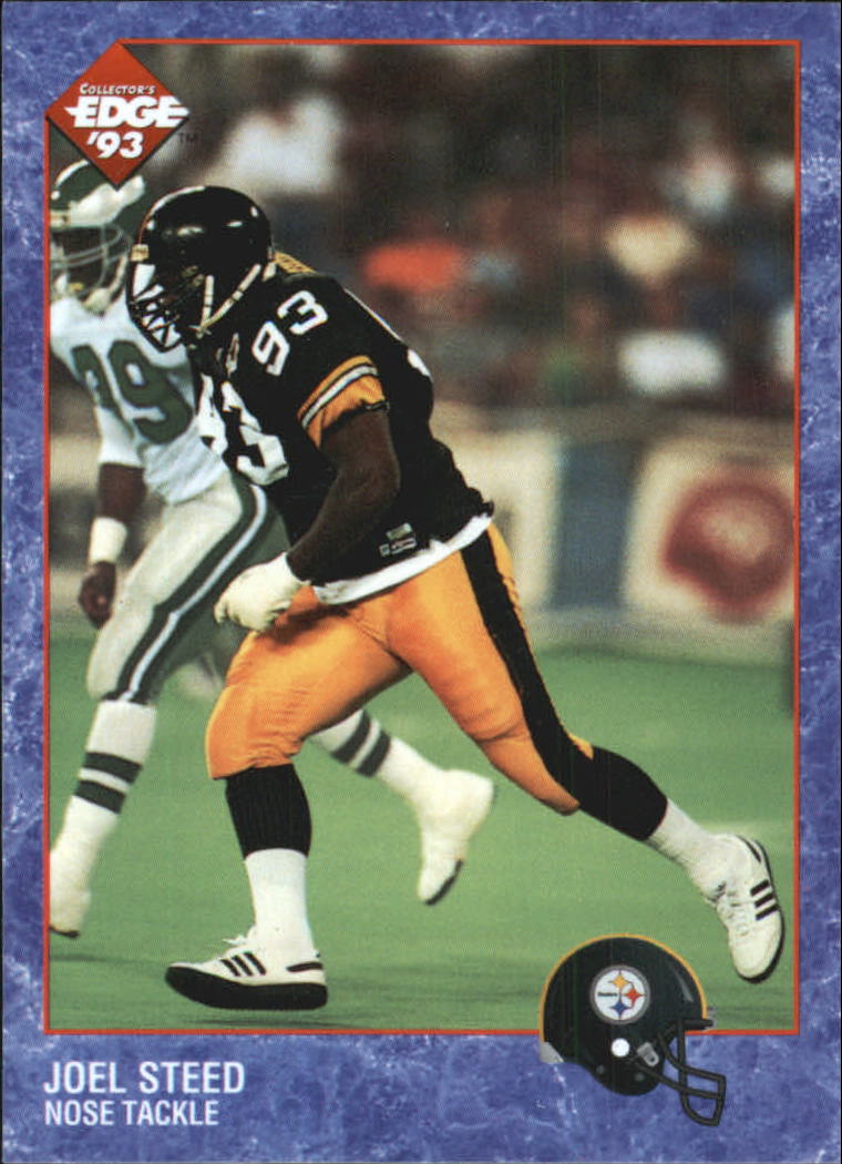 Joel Steed 1995 Topps Football Card #381 - Pittsburgh Steelers at