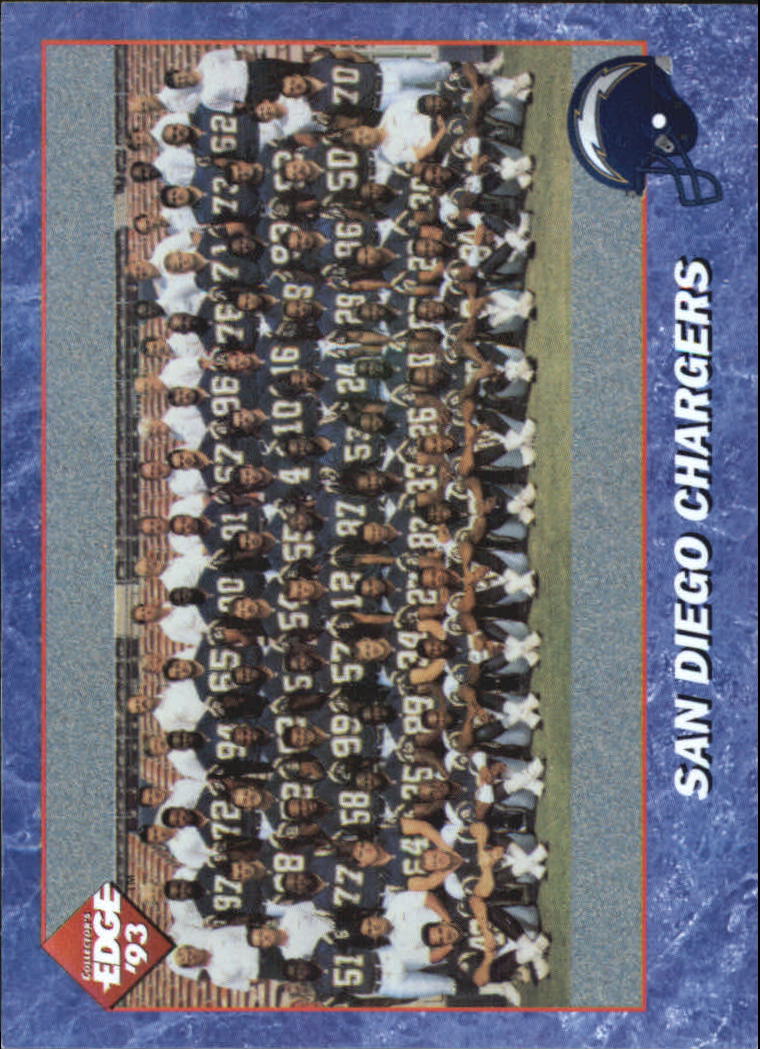 1993 Collector's Edge #204 Chargers Team Photo