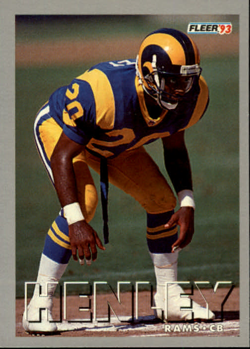 1993 Fleer #124 Darryl Henley