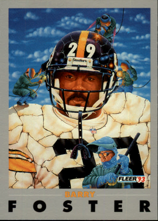 1993 Action Packed Monday Night Football #45 Barry Foster VF to NM