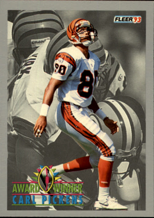 1993 Fleer Football "Main Set" Base Cards #251 to #500 - Picture 10 of 501