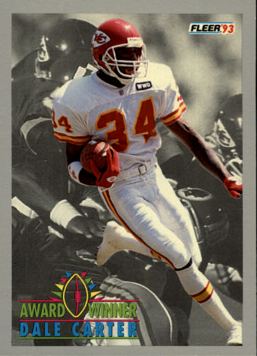 1993 Fleer Football "Main Set" Base Cards #251 to #500 - Picture 14 of 501